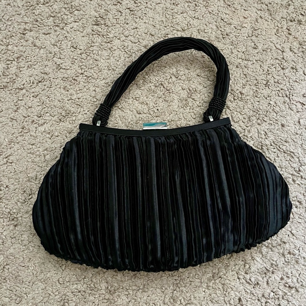 Vintage La Regale Small Black Clutch
